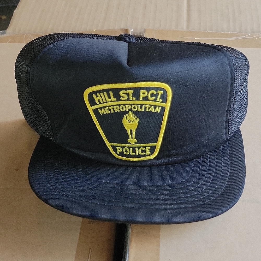 Hill St. Pct Metropolitan Police Black Cap